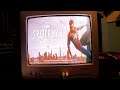 Playing Spider-Man PS5 on a CRT TV