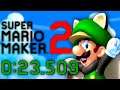 Super Mario Maker 2 Ninji Speedruns - Squirrely Airship Escapades 0:23.509