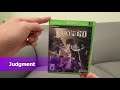 Unboxing Judgmemt Judgement Remaster SEGA Xbox Series X XSX XSS