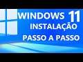 Windows 11, Instalar Pela Primeira Vez, Agora Sim! LIVE, depois fiz outro video com mais detalhes!