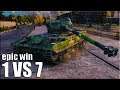 ЖЁЛТЫЙ СПЕЦНАЗ против СЕМЕРЫХ 🌟 World of Tanks AMX 13 105
