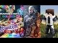 [026] Minecraft - Mario Kart 8 - The Witcher 3 - Live