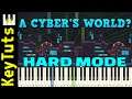 A CYBER’S WORLD? [Deltarune: Chapter 2] by Toby Fox - Hard Mode [Piano Tutorial] (Synthesia)