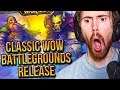Asmongold Reacts To Battlegrounds Release Announcement (Warsong Gulch/Alterac Valley) - Classic WoW