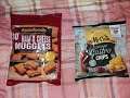 Lets try Farmfoods Ham & Cheese Nuggets & McCain Gastro Chips