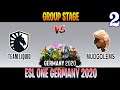 Liquid vs Mudgolems Game 2 | Bo3 | Group Stage ESL ONE Germany 2020 | DOTA 2 LIVE