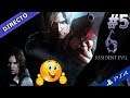 💜 Resident Evil 6 (DIRECTO COOPERATIVO) #5 gameplay español ps4