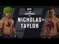 UFC 3 - Nicholas vs Taylor