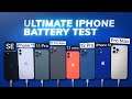 Ultimate iPhone BATTERY Test: 12 Pro Max vs 12 Pro / 12 / mini / 11 Pro Max / Pro / 11 / iPhone SE
