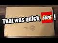 Big LEGO Mystery Package Unboxing! This one came QUICK!