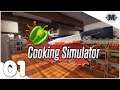 Cooking Simulator ★ #01 Haubi als Chefkoch ★ [Deutsch German Gameplay]