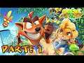 Crash Bandicoot On The Run Gameplay en Español - Parte 1 | Escorpgorila Nitro y Nitrus Brio Nitro