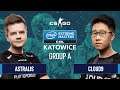 CS:GO - Astralis vs. Cloud9 [Overpass] Map 1 - Group A - IEM Katowice 2020