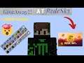 Doing A Giveaway!!! || Rede sky || Sky block || Minecraft || Sharp Thunder Gaming..