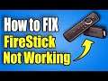 How to FIX FIRESTICK Not Working and FIX REMOTE, Wifi & MOST ISSUES | (8 Tips and More)
