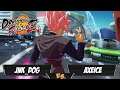 JNK_D0G(SSGSS Goku/SSGSS Vegito/Adult Gohan) Fights AxeIce(DBS Broly/Nappa/Goku Black)[DBFZ PS4]