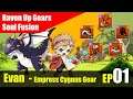 Maplestory m - Evan Gygnus Empress Gears Raven Up EP 01