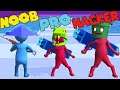 NOOB vs PRO vs HACKER in Gun Clash 3D ! (Level 112 - 118 )