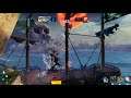 Rocket Arena Xbox One X Gameplay - Mode Attaque des bots-roquettes - Map La lagune de la perdition