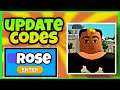 *ROSE* UPDATE ALL WORKING CODES MIRACULOUS RP ROBLOX | MIRACULOUS RP CODES | ROSE MIRACULOUS RP