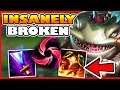 TAHM KENCH IS 100% BROKEN! INSTANT W WITH HAIL OF BLADES! - League of Legends