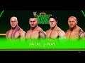 WWE-2K20-Randy Orton vs John Cena vs Batista vs Kurt Angle- Fatal 4 Way Match-WWE-2K20- Gameplay