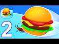 Burger Rush - Gameplay Part 2 All Levels 8-12 (Android, iOS)