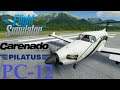 Carenado Pilatus PC-12 for Microsoft Flight Simulator 2020 - In Game Glimpse at The PC12 - FS2020