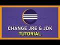 Eclipse - How To Change JRE & JDK