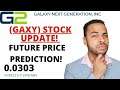 GAXY | STOCK UPDATE AND FUTURE PRICE PREDICTION