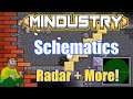 Radar, Unit Powered Turret Feeder, Base Repairs And More! Awesome Mindustry V6 Schematics
