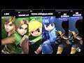 Super Smash Bros Ultimate Amiibo Fights – Request #17332 Team Link vs Team Mega Man