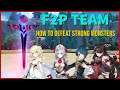 Contending Tides ALL Challenges F2P 4-Star Team + Artifacts/Builds (Extreme) | Genshin Impact