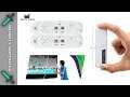 Data Frog - 8bit Portable / Wii Clone Wireless Plug n Play Controller Set