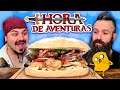 El Sándwich PERFECTO de HORA DE AVENTURA si JOE se lo COME me como CHILES PICANTES 🔥 | Pirata vs Joe