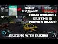 FORZA HORIZON 4 DRIFTING IN FORTUNE ISLAND WITH FRIENDS CUSTOM ROUTE!!!