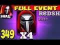 FRAG Pro Shooter - Walkthrough Gameplay part 349 - Play with RedShadow full event(iOS,Android)