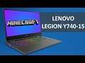 Lenovo Legion Y740-15 - Minecraft benchmark test (Intel 9750H, Nvidia RTX 2070 Max-Q)