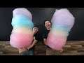 MASSIVE Cotton Candy Challenge in Las Vegas (over 3 feet tall!!)