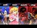 SSBU - Sonic (me) & Peach vs Bowsette & Eggman Nega