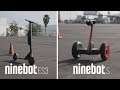 The Ninebot Kickscooter ES3 by Segway and Ninebot S: Powerful portable transportation