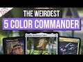 The Weirdest 5 Color Commander | Codie, Vociferous Codex | Strixhaven Spoiler | EDH | MTG