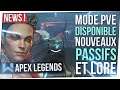 Apex News : Mode PVE Disponible, Buff Crypto & Bloodhound, Lore, Ghosts Hits...