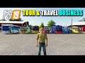 I STARTED TOUR & TRAVEL BUSINESS!!! EIFFEL TOWER BUS TOUR!!! FS19 County Line Map