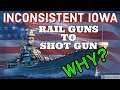 Incredibly Inconsistent Iowa - Rail Guns to Shot Gun - Why?