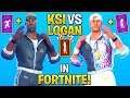 *Logan Paul* vs *KSI* in Fortnite..!! (Logan Paul vs KSI Boxing Fight)