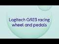 Logitech G923 Racing Wheel & Pedals - PS4 & PC, Black - Product Overview