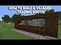 Minecraft #shorts :: How to Build a TRADER Booth in 1.16.3