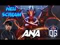 OG.ana Queen of Pain - HELL SCREAM - Dota 2 Pro Gameplay [Watch & Learn]