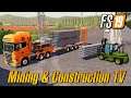 Produce And Sell Steel Mining & Construction Economy Map Farming Simulator 19